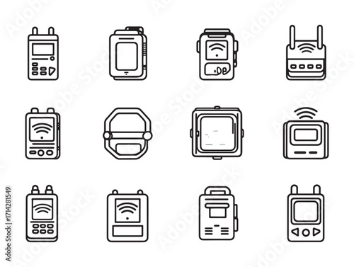 RFID reader set technology design concept
