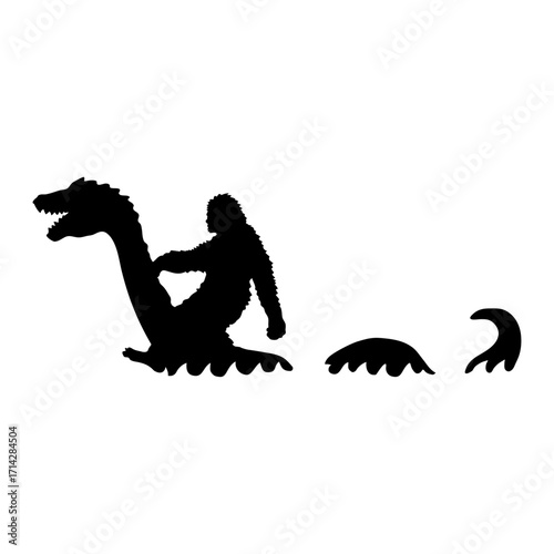Plesiosaur Big Food Loch Ness Monsters Myth Riding