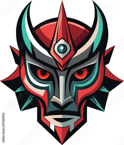Mayan festival mask