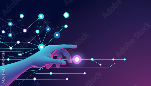 digital hand technology fiction 