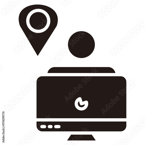 Digital Nomad Icon 