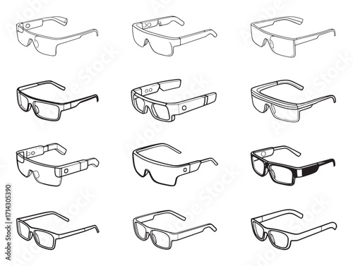 Smart glasses augmented reality navigation device