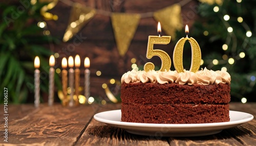 Birthday cake with candles (1)