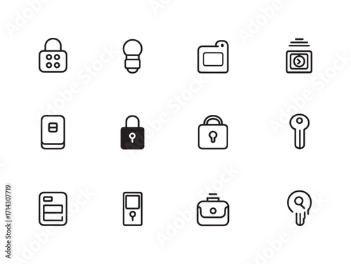 Smart lock keyless entry secure device