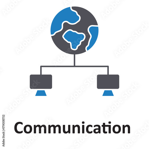 network communication  Vector Icon which can easily modify or edit