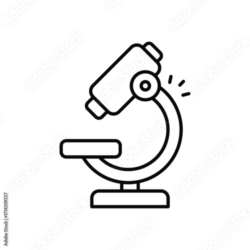 Research Black Thin Line vector Icon