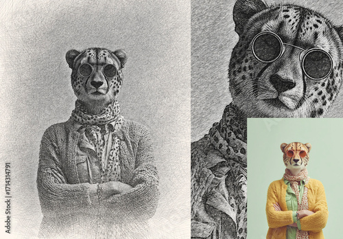 Sketch Drawing Photo Effect