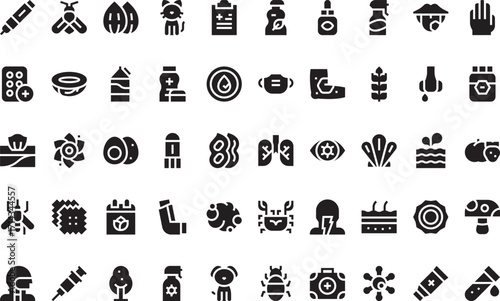 Medical and healthcare- Modern Illustration Symbol Design Template for Web and Mobile UI. Editable Stroke Pictogram for Business Projects and Apps.