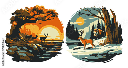 Heartwarming Generational Bond with a Child and Elderly Man at the Beach