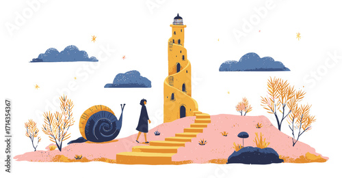 Illustration of Colorful Vending Machines with Flowers and Design Elements