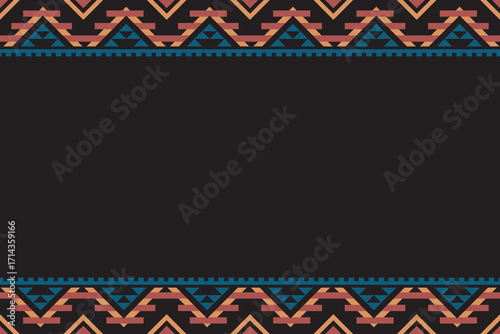 decorative background native american heritage for seasonal design