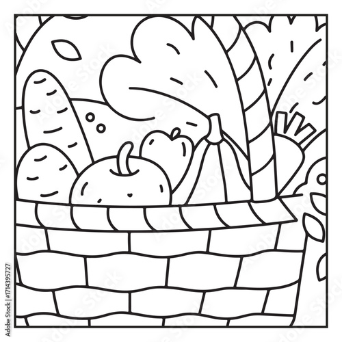 Thanksgiving Coloring Pages – Cute and Easy Holiday Designs with Turkeys, Pumpkins, Fall Leaves, and Harvest Scenes for Kids and Adults