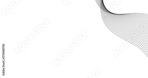 Abstract background Curve wave lines design for Wallpaper Banner Background Card Book Cover landing page