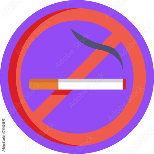Indicates smoking is prohibited onboard the aircraft.