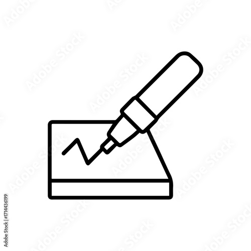 Line icon engraving vector on a white background
Vector icon on a white background
