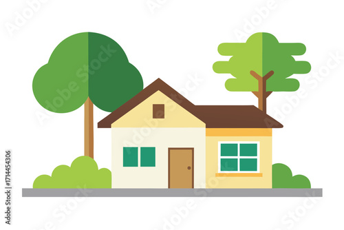 house and tree