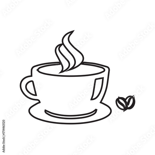 Coffee Cup Outline