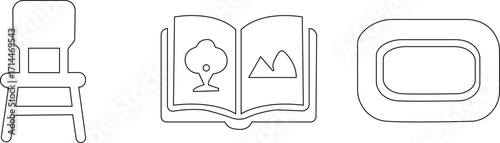Solid icons set , filled style hospitality, accommodation, and amenities symbols for travel planning: bed, towels, blanket, pillows, room service, do not disturb, hotel.graphics