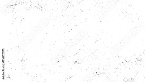 Distressed uneven vector background with abstract debris and dust grain effect. Abstract grunge texture with scratches dust and fine grain isolated on white. 