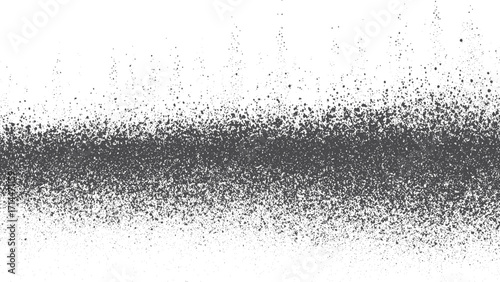 Vector dust and scratched texture with distressed grunge concrete wall background. Abstract grunge overlay texture with dust particles and scratched wall distressed design. 