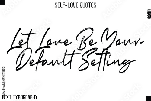 Self-Worth Doesn’t Shrink—It Strengthens   -Motivational Self-Love Brush Hand Drawn Typography Lettering Vector