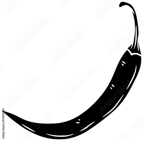 chili illustration vegetable silhouette food logo pepper icon cooking outline spicy hot healthy fresh red ingredient spice chilli kitchen shape women vector graphic background