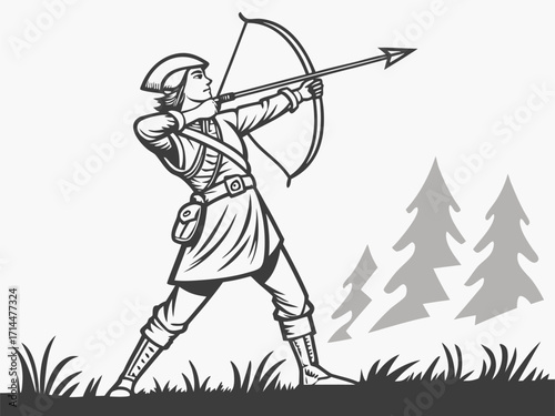 hunter with rifle