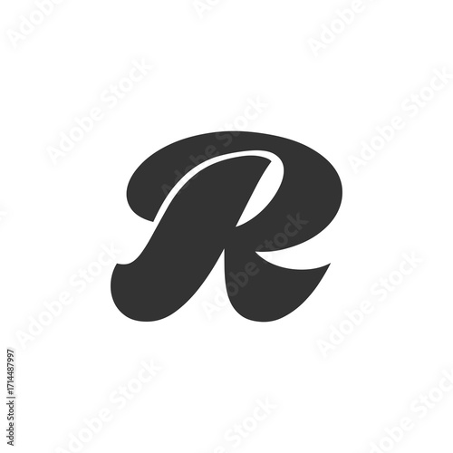Modern Letter R Logo Design | Stylish Alphabet R Vector Branding
