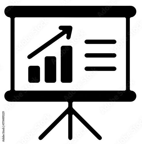 presentation board icon