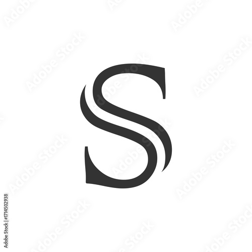 Modern Letter S Logo Design | Stylish Alphabet S Vector Branding
