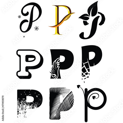 monogram P, letter P monogram, P initial, P logo, P letter design, fancy P, elegant P, decorative P, script P, modern P, vintage P, minimalist P, floral P, calligraphy P, uppercase P, lowercase P, 