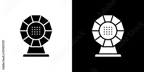 Stargate icon vector illustration - high quality black style vector icons
