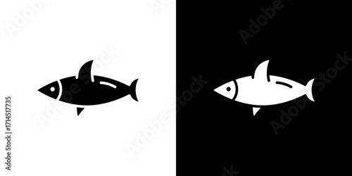 Sardine icon vector illustration - high quality black style vector icons
