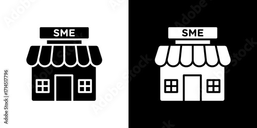 SME icon vector illustration - high quality black style vector icons