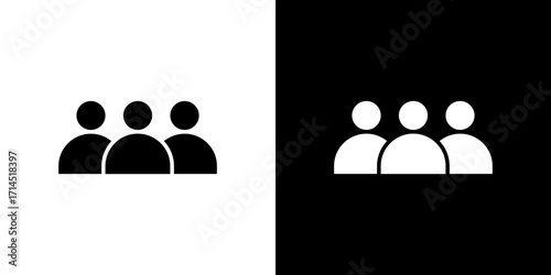 people icon vector illustration - high quality black style vector icons