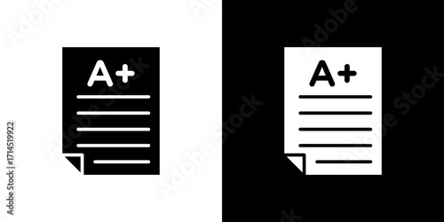 Grades icon vector illustration - high quality black style vector icons
