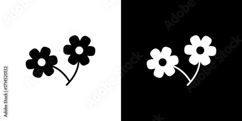 Flowers icon vector illustration - high quality black style vector icons