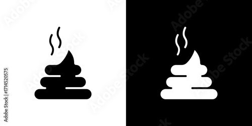 Dung icon vector illustration - high quality black style vector icons