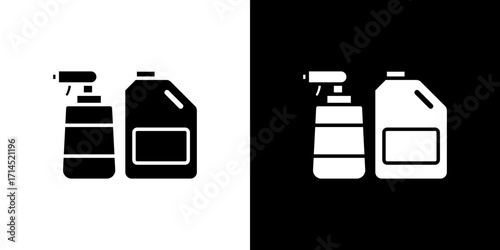Cleaning products icon vector illustration - high quality black style vector icons