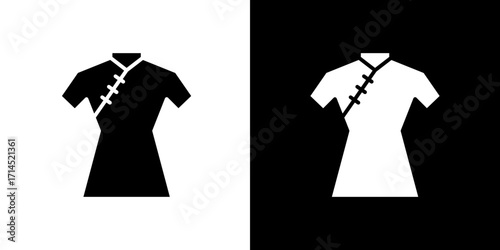 Chinese dress icon vector illustration - high quality black style vector icons