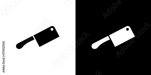 Butcher knife icon vector illustration - high quality black style vector icons