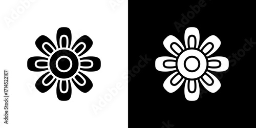 Aster icon vector illustration - high quality black style vector icons