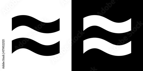 Approximately equal icon vector illustration - high quality black style vector icons