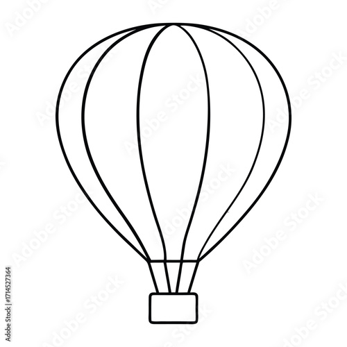 Hot air balloon Svg