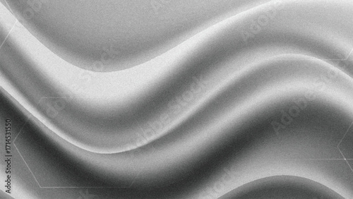 white satin background, Abstract white and light gray wave modern soft luxury grainy texture with smooth and clean vector subtle background illustration.
