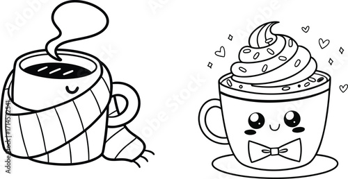 coffee cup vector illustration