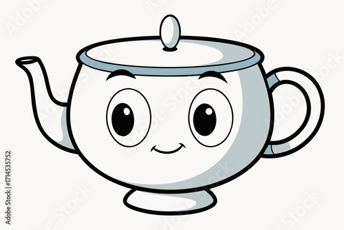 teapot and cup