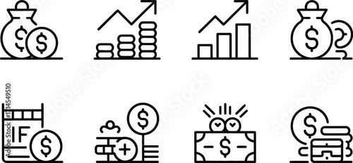 A comprehensive set of vector house icons for real estate, architecture, and residential design concepts
