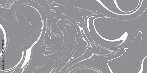 White gray satin texture that is white silver fabric silk panorama background with beautiful soft blur pattern natural. Vector ilustration