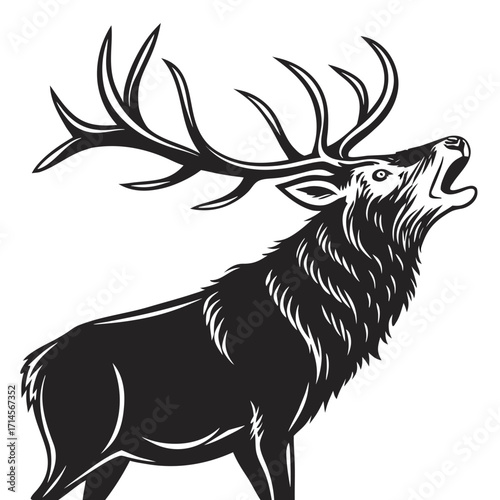 deer head silhouette